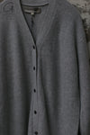 Mutedance 24 Autumn and Winter Button Cashmere Sweater MD-MD24FW125-GRAY MD24FW125 MD24FW126